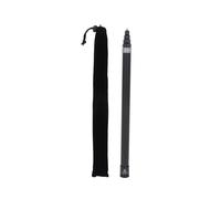 Pour 360X4 3 Mètres de Fibre de Carbone Selfie Stick Invisible Sports Camera Télescopique Portable Enregistrement Extension Stick Argent