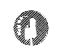 Pour 370Z Autocollant Décoration Cadre Intérieur Panneau Levier Vitesse Console Centrale Voiture Fiber Carbone Intérieur Voiture Interior Cadre Garniture Intérieure Décoration(B Left Hand Drive)