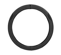 pour 38 cm de diamètre de diamètre Respirant Roue de carade de Roue de Voiture Housse de Volant(Black)
