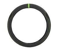pour 38 cm de diamètre de diamètre Respirant Roue de carade de Roue de Voiture Housse de Volant(Green)