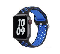 (Pour 38 mm-40 mm-41 mm-Noir bleu) Bracelet de montre Ai pour Apple Watch Band 45 mm 44 mm 40 mm Series