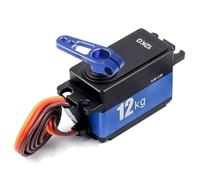 pour 3Racing pour Sakura D5 Mr pour HPI pour Tamiya pour Kyosho 1/10 Servo Numérique À Profil Bas Et Engrenages Métalliques 12 Kg - Touring sur Route/Drift Accessoires RC