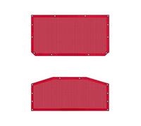 Pour 4 housses de toit de voiture de portière - Design respirant - Bruit résistant aux éclaboussures - La housse de toit facile à installer réduit
