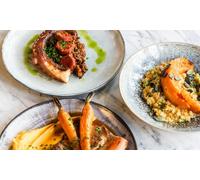 Pour 4 personnes : entrée plat et dessert