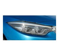 pour 4 Série F32 F33 F36,2 Pcs Voiture Phare Film Protecteur Lampe Frontale Restauration Transparent Noir TPU Autocollant Accessoires