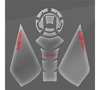 pour 450SR 450 SR 2022 2023 Protection De Réservoir Moto Autocollant Transparent en Forme D'arête Poisson Résine Époxy 3D