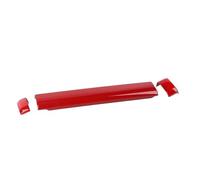 Pour 4Runner 2010-2023 Voiture Copilote Poignée Accoudoir Décoration Couverture Garniture Tableau De Bord Panneau Siège Passager Intérieur Accessoires FIXCOR(Red 3 pcs)