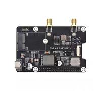 pour 5 clés PCIe vers M.2 E avec PoE HAT+, prend en charge les cartes réseau sans fil NGFF/Bluetooth RPI