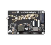 Pour 5 disques durs PCIe vers M.2 avec carte d'extension PoE compatibles NVMe 2230/2242/2260/2280