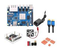 Pour 5 Plus 16G RK3588 2,5 G Prend en charge la vidéo 8K 2,5 G Prend en charge le kit de modules WiFi6 BT Prise en charge de la prise européenne facile à utiliser