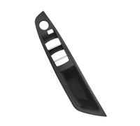 Pour 5 Pour Série F10 F11 520i 523i 525i Couvercle Panneau Commutateur Fenêtre D'accoudoir Intérieur Voiture Poignée Traction Porte RHD Interior Garniture Cadre(Model B Black)