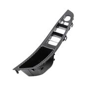 Pour 5 Pour Série F10 F11 523i 525i 528i 530i 535i 540i 550i LHD RHD Panneau D'accoudoir Porte Intérieure Fiber Carbone Ensemble Poignées Traction Interior Garniture Cadre(LHD Armrest Panel)