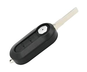 pour 500 pour Doblo pour Florino pour Punto pour Qubo pour Punto pour Evo Coque de clé à Distance Pliable pour boîtier de clé de Voiture Intelligente
