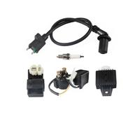 Pour 50cc 1250cc 150cc ATV Pour Bobine D'allumage GY6 AC 6 Broches CDI Régulateur Redresseur Relais Pour Kit Bougie Pour Dirt Bike Gokart bougie d'allumage