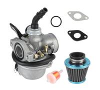 Pour 50cc 70cc 80cc 90cc 110cc 125cc ATV Dirt Pit Bike Avec Filtre À Air Carb Carburateur Pour PZ19 Carburant Universel Carburateur Cyclomoteur(B)