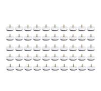 pour 50pcs pour Le mobilier des Pieds Pad Clou en Feutre, Non glipt, canapé de Table Chaise de la Jambe de la Jambe Protection du Sol (28 mm)