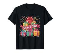 pour 6, 7, Seulement Six Sept Meme, Noël, Femmes, Hommes et Enfants T-Shirt