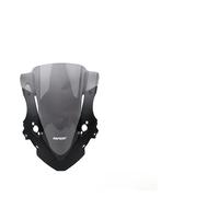 pour 675SR pour 675SR-R 675SRR Accessoires De Moto Carénage De Pare-Brise Avant Déflecteurs De Vent Déflecteur d'air pour Moto(WRS Black and Grey)