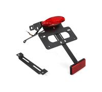 pour 701 pour Enduro pour Supermoto 2016-2020 Support De Plaque D'immatriculation Éliminateur Garde-Boue Arrière Bien Rangé Support Plaque D'immatriculation Moto(Red)