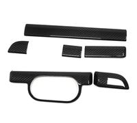 Pour 911 Pour Carrera S GTS Pour Tata 4 4s GT3 Pour Turbo Speedster 991 Console Centrale Cadre De Levier Vitesse Panneau Porte Intérieur Fibre Carbone CRRYUQWWM(Right Hand Drive,6Pcs Gloss)