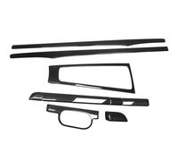 Pour 911 Pour Carrera S GTS Pour Tata 4 4s GT3 Pour Turbo Speedster 991 Console Centrale Cadre De Levier Vitesse Panneau Porte Intérieur Fibre Carbone CRRYUQWWM(Right Hand Drive,9Pcs Gloss)