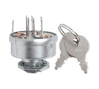 Pour 92377, 91846 à clé pour interrupteur d'allumage pour 92377MA, pour tondeuses 092377MA avec 4 positions 6 bornes offrant un fonctionnement de démarrage fiable
