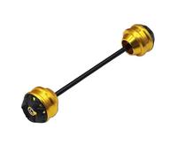 pour 999R 999S 749 Monster 620 695 795 796 797 821 Moto Avant Arrière Essieu Fourche Crash Slider Protector Pad Anti-Choc(Rear Gold)
