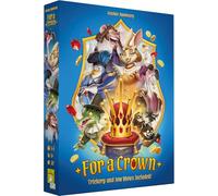 Pour A Crown Jeu de plateau - Jeu de stratégie de tromperie, de ruse et d’ambition royale, jeu familial amusant pour enfants et adultes, à partir de 8 ans, 3-5 joueurs, 30 minutes de temps de jeu
