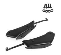 pour A&prilia pour RSV4 RF RR 2015-2020 Moto Côté Bas Force Spoiler Avant Aile Downforce Carénage Aérodynamique Aile Fixe Aileron Latéral De Moto Carénage(Matte Black-Black)