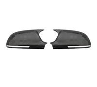 Pour A-udi A4 S4 A5 S5 B8 8T 2009 2010 2011 2012 Couvercle De Rétroviseur Latéral De Voiture Ajouter Un Couvercle De Capuchon De Rétroviseur Latéral Coque Rétroviseur Voiture(Carbon fiber pattern)