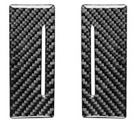 pour A&UDI pour A6 S6 C6 2005-2011 Accessoires Voiture Panneau Commande Porte Bouton Lève Vitre Électrique Couverture Autocollant Fibre Carbone Garniture Panneau Automobile