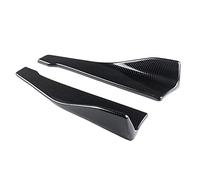 pour A-UDI RS3 RS4 RS5 RS6 A6 C6 C5 A4 A3 1 Paire 48cm Protecteur De Pare-Chocs Arrière Diffuseur Séparateur De Lèvres Tablier Becquet Jupe Latérale Aileron Arrière Voiture (Couleur : 1 UK)