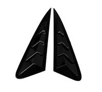 Pour A1 2011 2012 2013 2014 2015-2018 2 Pièces Couvercle Persienne Fenêtre Arrière Voiture Garniture Volet Ventilation Latérale Scoop Becquet Latéral(Gloss Black)