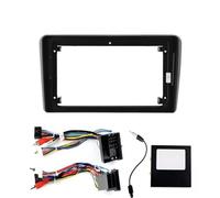 pour A3 2008-2012 Cadre D'installation Audio DVD 2 DIN Adaptateur Façade De Tableau De Bord Double Lecteur Radio 9 Pouces KLAUER(Canbus Frame)