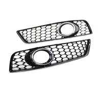 Pour A3 8P 2009 2010 2011 2012 2013 Grille Phare Antibrouillard Pare-chocs Avant 1 Paire Couvercles Calandre Phare Antibrouillard Avant Grille Phares Antibrouillard(Chrome Silver)