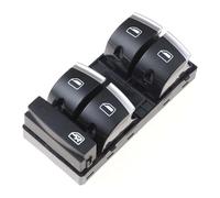 Pour A3 8P A6 S6 RS6 C6 Q7 2004-2011 4F0959851H 4F0959855B Interrupteurs À Bouton-poussoir Interrupteur Vitre Électrique Bouton Commande Principal Interrupteur Lève Vitre(3)