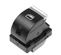 Pour A3 8P Q7 4LRS3 Sportback 8P 4F0959851H Commande centrale chromée des vitres 4F0959855B Bouton arrière YIJIAVSX(1pcs Single Button)