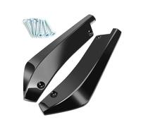 pour A3 8V A4 B5 B6 B7 B8 A6 C5 A5 TT Q3 Q5 Q7 A1 A2 A7 A8 S3 S4 R8 RS Diffuseur De Pare-Chocs Arrière De Voiture BLNETU(Black)