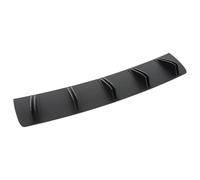 pour A3 A4 A5 A6 10 Ailerons Aileron De Requin Diffuseur Incurvé Becquet De Pare-Choc Arrière Universel Kit Corps Diffuseur Pare-Chocs Arrière(Matte Black)