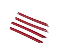 Pour A3 Pour 8V 2014-2018 Pour S3 2017 LHD Moulures Intérieures Console Centrale Bandes Garniture Tableau Bord Couverture Décorative Intérieur Accessoires Auto(4 Car Door A)