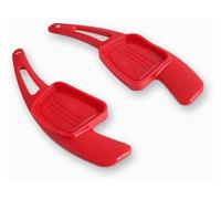Pour A3 S3 A5 S5 2017 A4 B9 Q7 2016-2017 Extension Levier Vitesse Palettes Changement Au Volant Garniture Console Centrale Moulages IntéRieurs(Red)