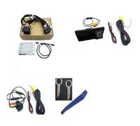 pour A3 S3 RS3 8v 8p 2012-2020, Aide Au Stationnement, Caméra De Recul, Écran d'origine, Plug & Play, Vision Nocturne Avant Et Arrière Caméra Arrière(Front Rear CAM Kit,AT)