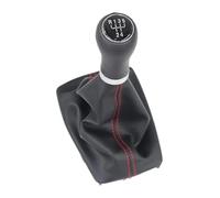 Pour A4 8E B6 B7 2000-2008 Pommeau Levier Vitesse Voiture Soufflet Couvercle Coffre Pommeau Levier Vitesse levier changement vitesse(R12345 red line set)