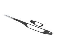 Pour A4 A4L B9 2017-2022 Autocollant Fibre Carbone Tableau Bord Panneau Commande Centrale Automatique Phares Décoration Garniture Console Centrale(B RHD)