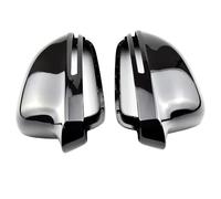 Pour A4 A5 B8 Pour A3 8P Pour A6 C6 Pour Q3 Couvercles De Rétroviseurs Latéraux Porte Voiture Couvercle Rétroviseur Rétroviseur Couverture Couvercle(Bright black)