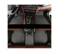 pour A4 Avant 2007 2008 2009 201-2023 Tapis De Sol Imperméables Personnalisés Voiture(Black Beige,2017-2023)