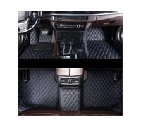 pour A4 Avant 2007 2008 2009 201-2023 Tapis De Sol Imperméables Personnalisés Voiture(Black Blue,2007-2016)