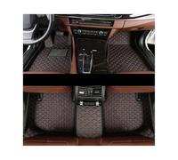 pour A4 Avant 2007 2008 2009 201-2023 Tapis De Sol Imperméables Personnalisés Voiture(Black Red,2017-2023)