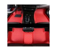 pour A4 Avant 2007 2008 2009 201-2023 Tapis De Sol Imperméables Personnalisés Voiture(Red,2007-2016)