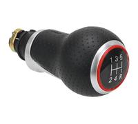 Pour A4 B6 B7 B8 A6 S4 8K A5 8T Q5 8R S Line Pommeau Levier Vitesse 12 Mm 5/6 Vitesses levier changement vitesse(Red 5 gear R)